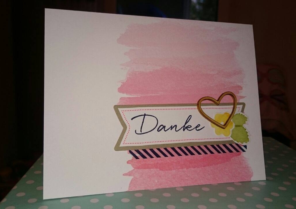 stampin up malerische Grüße stempeltier Danke thank you watercolor wishes