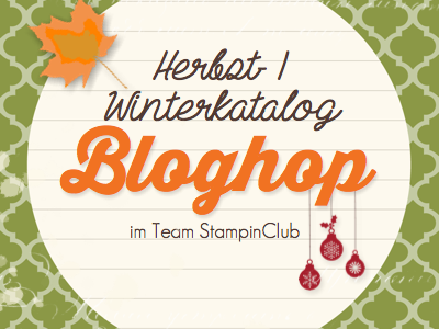 Flockenzauber beim Stampin‘ Up! BlogHop Herbst Winterkatalog