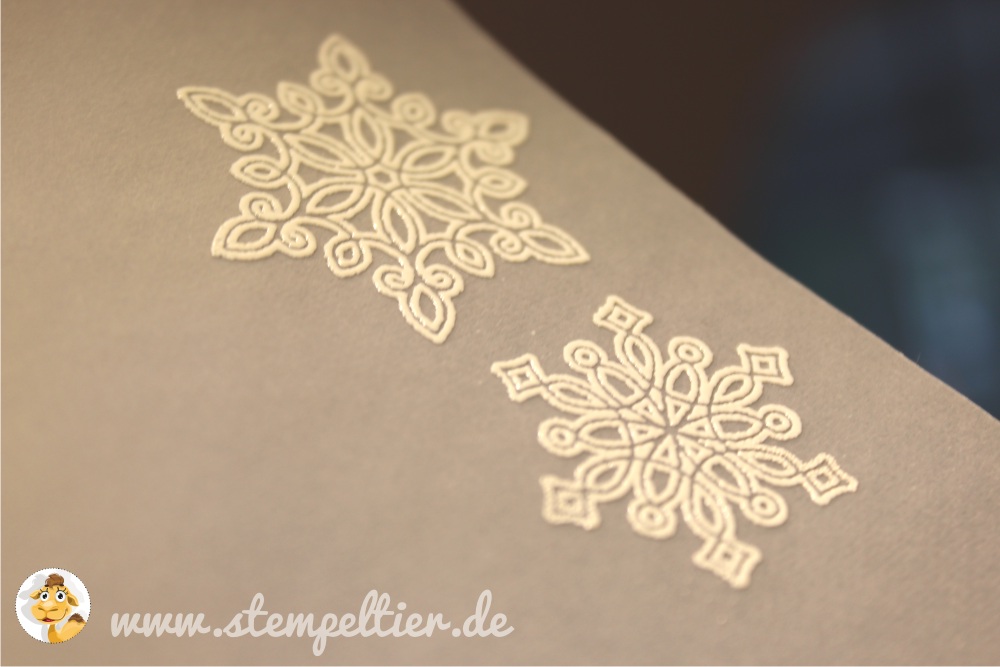 stampin up stempeltier flockenzauber flurry of wishes feiertage winterkatalog 2015 prägen