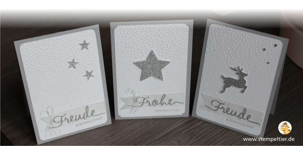 stempeltier stampin up workshop weihnachten leise rieselt weihnachtliche worte