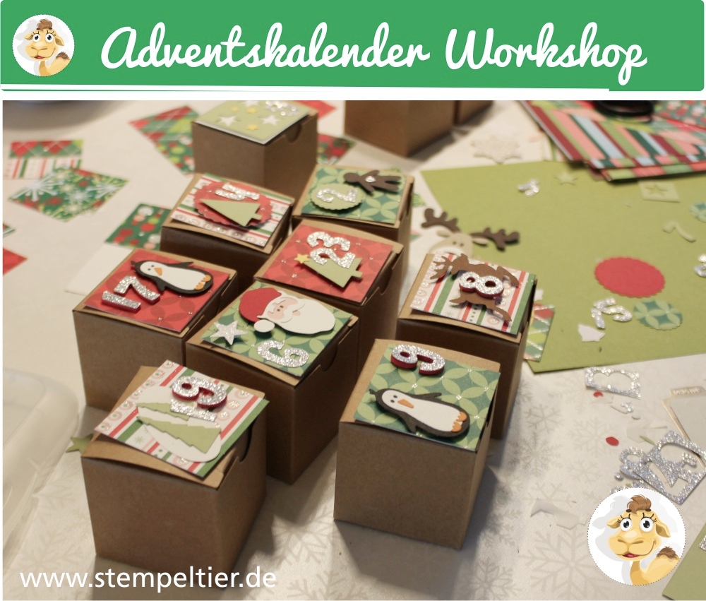 stempeltier adventskalender workshop-stampin-up