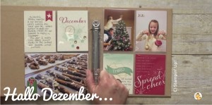 stempeltier stampin up project life hallo december