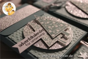 2015_stampin up stempeltier adventskalender unterwegs to go calender smarties blisterkalender christbaumfestival tannenbaum stanze verpackung anleitung christmas tree punch