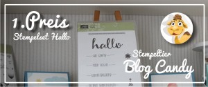 stampin up blog candy verlosung gewinn geschenk stempeltier Hallo sale-a-bration banner