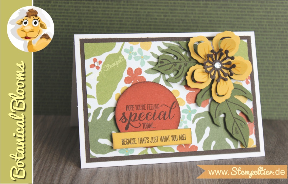 stampin up stempeltier botanical blooms botanischer Garten Pflanzen Potpourri sneak peak vorschau onstage preview