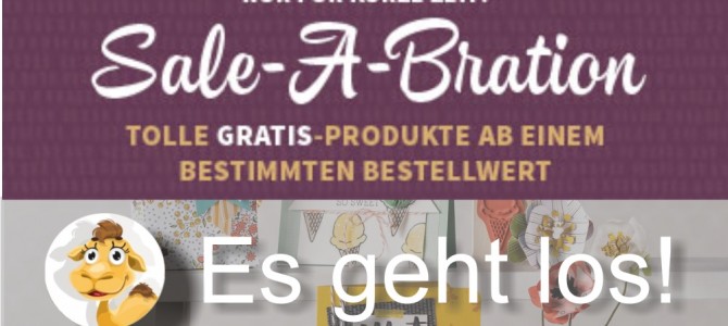 Sale-a-bration 2016 – die Party beginnt