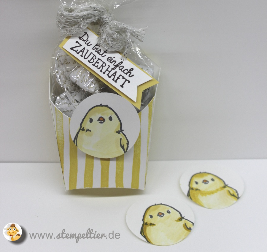 stampin up so suess süß SAB saleabration Küken Ostern chick easter honeycomb happiness stempeltier 2