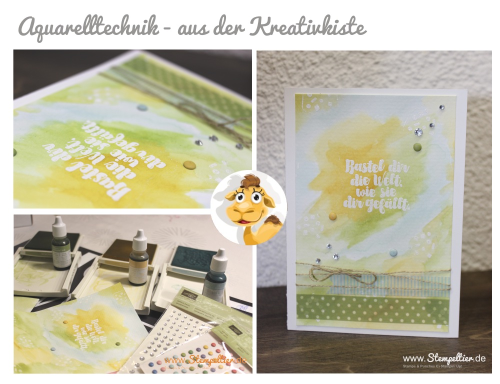 stampin up stempeltier kreativkiste sab bastel dir die welt aquarelltechnik 2