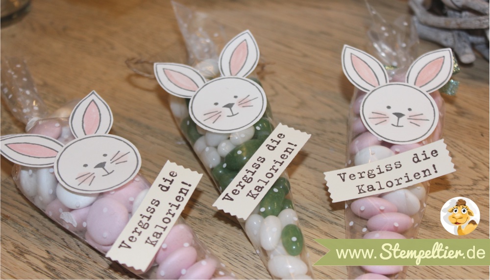 easter bunnies flowers and friends osterhase cellophane bags