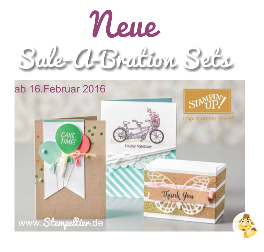 stampin up SAB sale a bration 2016 neu partystimmung gemeinsam stark glitzer tape stempeltier