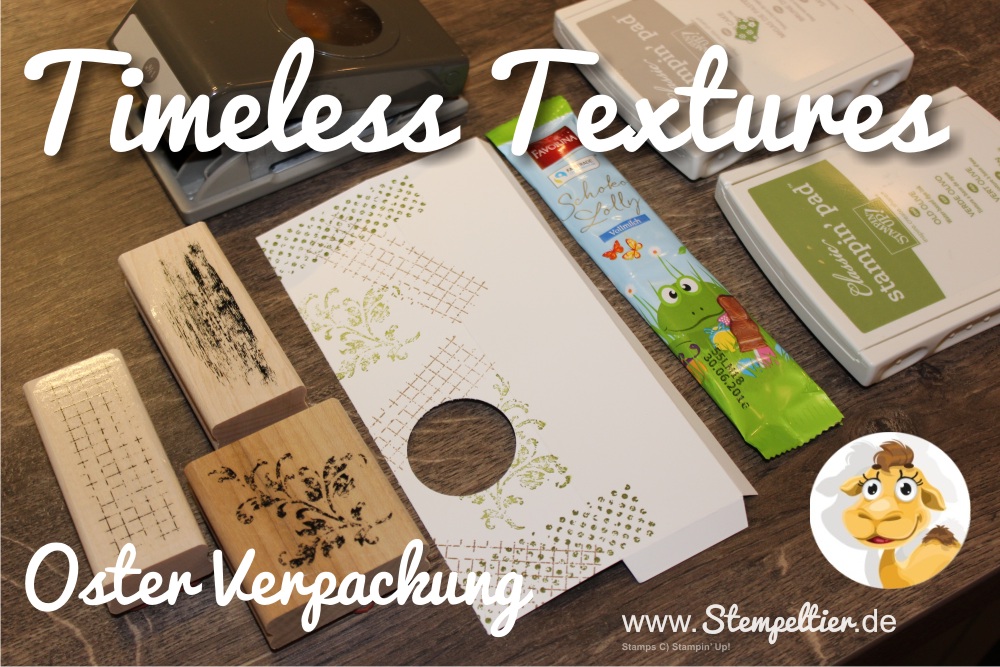 stampin up timeless textures verpackung lolli lolly ostern schokolade easter wrapping stempeltier