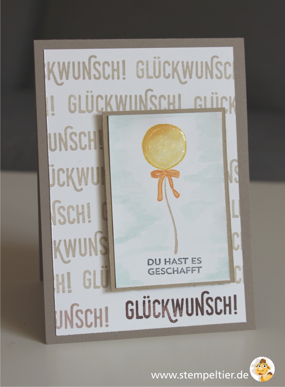 stampin up SAB sale a bration 2016 so süß küken luftballon eis stempeltier balloon paarweise 1