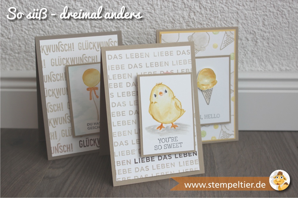 stampin up SAB sale-a-bration 2016 honeycomb happiness stempeltier chick