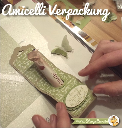 stampin up gewellter anhänger stanze amicelli verpackung kleinigkeit stempeltier stempelparty