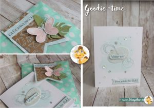 stampin up geschenk downline team demo einsteigen stempeltier butterfly geniale grüße