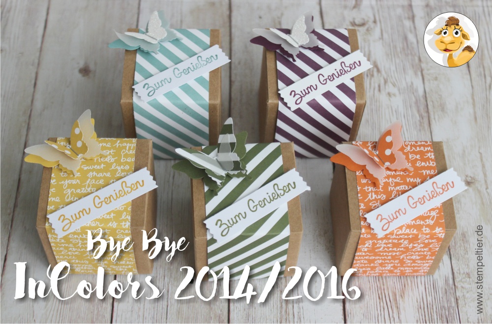 stampin up incolors 2014 2016 geschenk goodie verpackung schmetterling zum genießen stempeltier 1