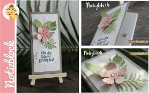 stampin up notizblock Block verpacken Blumen Botanical Blooms botanischer Garten Stempeltier 4