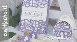 hochzeit stampin up stempeltier heiraten Einladung Wedding Gastgeschenk