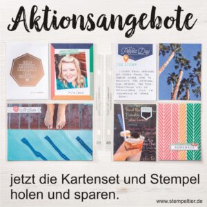 angebot project life sparen stampin up 