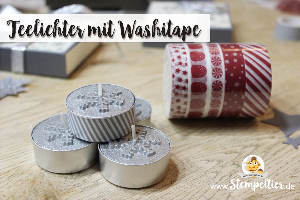 stampin up blog anleitung advent teelicht mini adventskranz sterne winter stempeltier maße washi