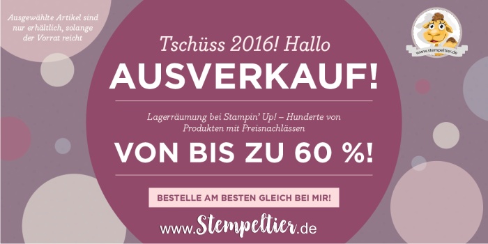 ausverkauf year end sale stampin up blog stempeltier sparen angebot