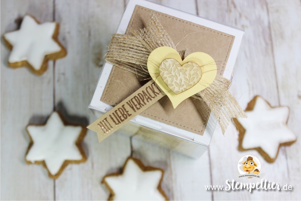 stampin up blog freude für die feiertage weihnachten verpacken zimt stern plätzchen verpacken stempeltier geschenkschachtel kupfer kaufbeuren