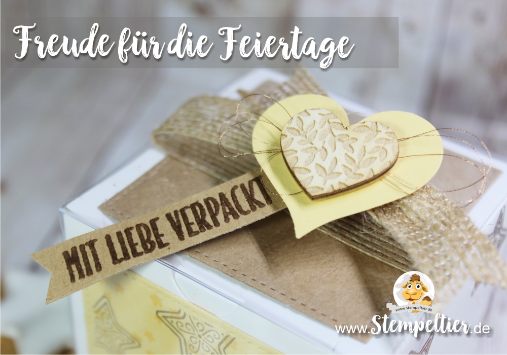 stampin up blog freude für die feiertage weihnachten verpacken zimt stern plätzchen verpacken stempeltier geschenkschachtel kupfer