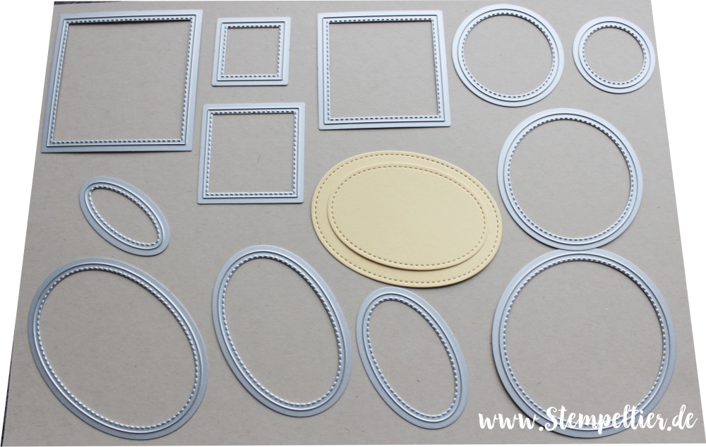 stampin up stitched framelits formen strickmuster bestellen blog Stempeltier