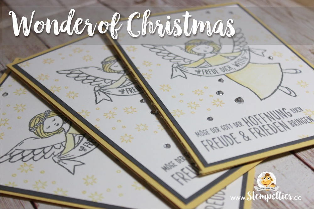 stampin up wonder of christmas angel blog freue dich welt stempeltier