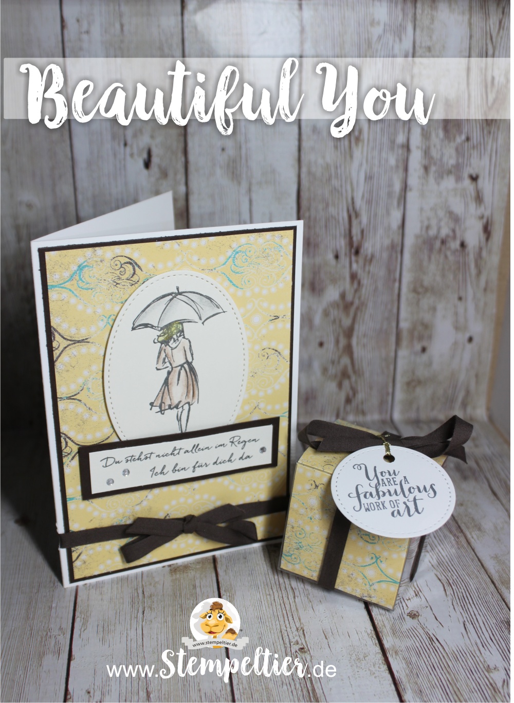 stampin up encouragement beautiful you cupcakes and carrussels stempeltier regen aufmunterung international bloghop