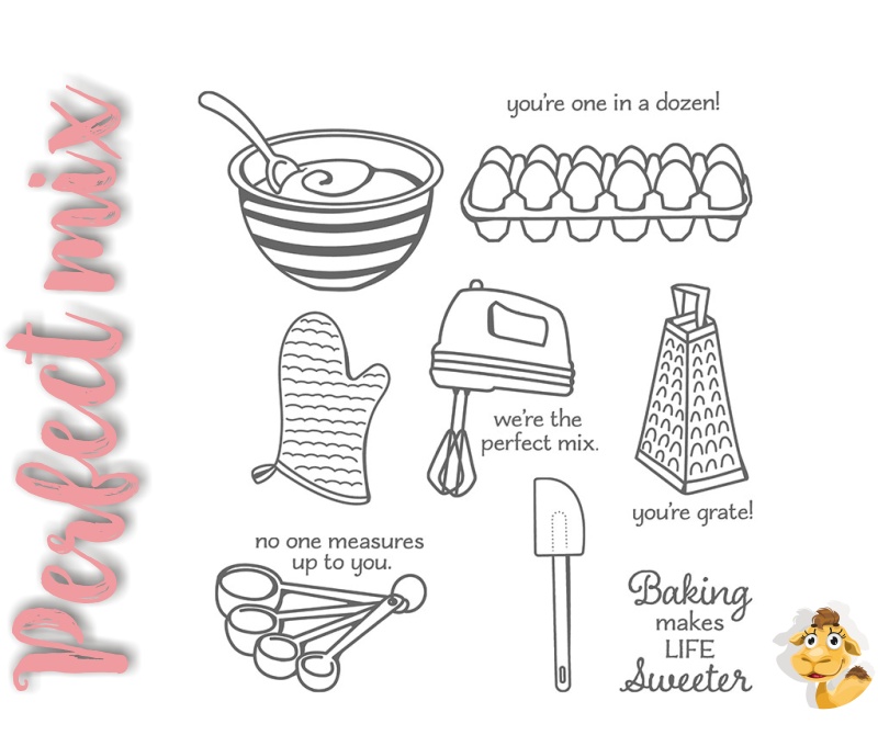 perfect mix stampin up backen