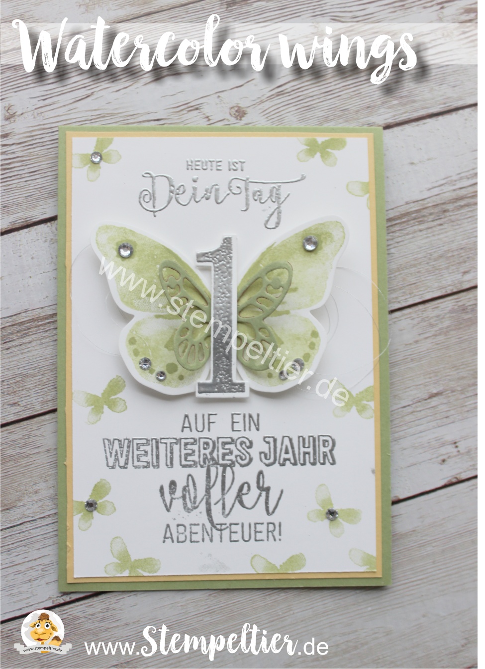 stampin up watercolor wings ballonparty demo geburtstag stempeltier blog