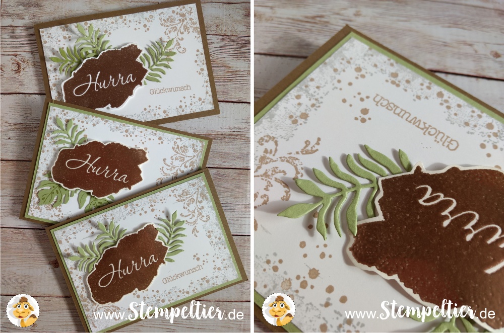 stampin up blog sab Saleabration 2017 worte wie gemalt hurra team stempeltier copper Kupfer reverse words