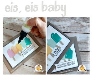 stampin up frühling geburtstag 2017 Eis eis baby Icecream stempeltier 2017 glossy accents