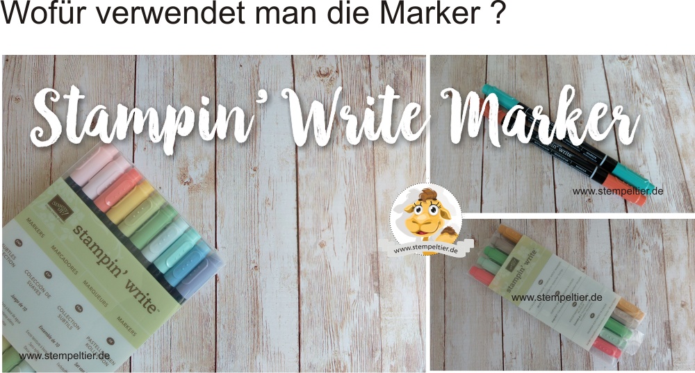 stampin write marker stifte colorieren stempel einfärben stampin up bestellen blog stempeltier