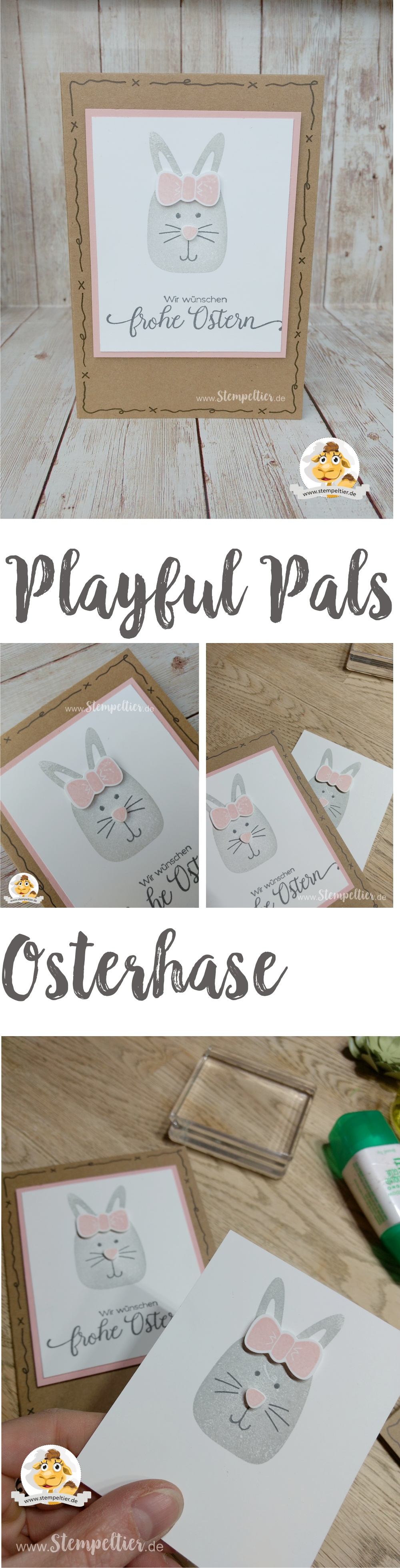 stampin up blog playful pals ostern 2017 easter bunny hase anleitung stempeltier