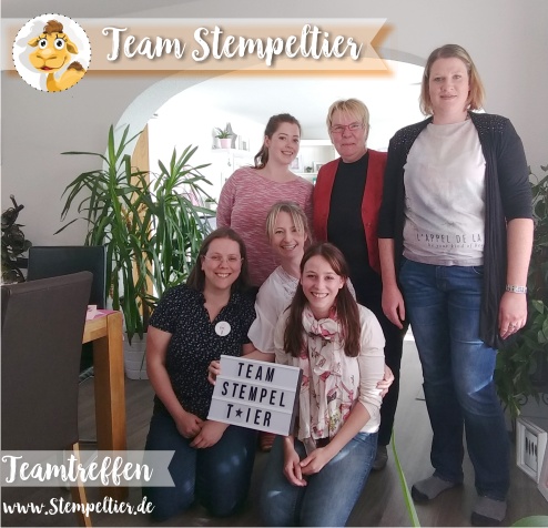 stampin up teamtreffen team stempeltier demo werden einsteigen