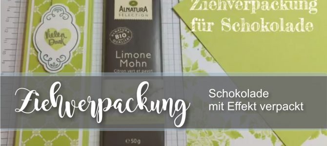 Schoko Ziehverpackung – Anleitung