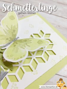 stampin up blog watercolor wings schmetterling limette eclectic layers thinlits stempeltier wings
