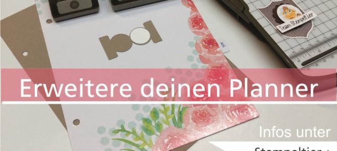 Wie du deinen Planner selbst erweitern kannst