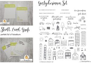 stampin up stadt land gruß in the city gastgeberinnen set en ville memories and more project life 145226G