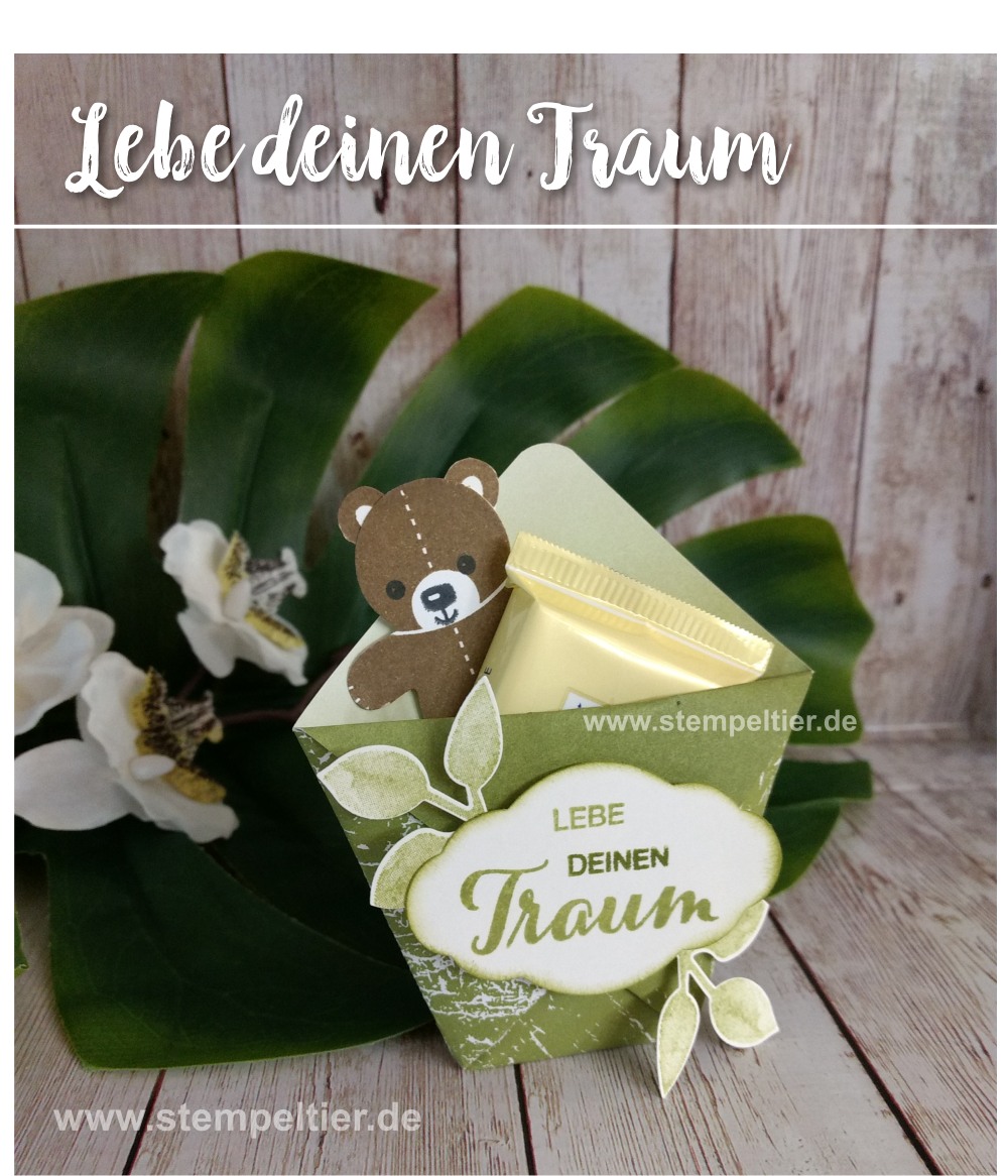 stampin up blog dream traum hostess goodie verpackung teddy stempeltier team