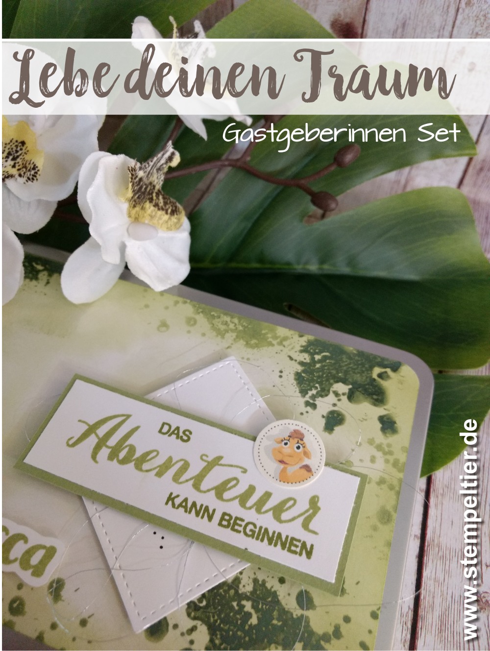 stampin up blog lebe deinen traum hostess set dare to dream abenteuer metallbox verpackung stempeltier