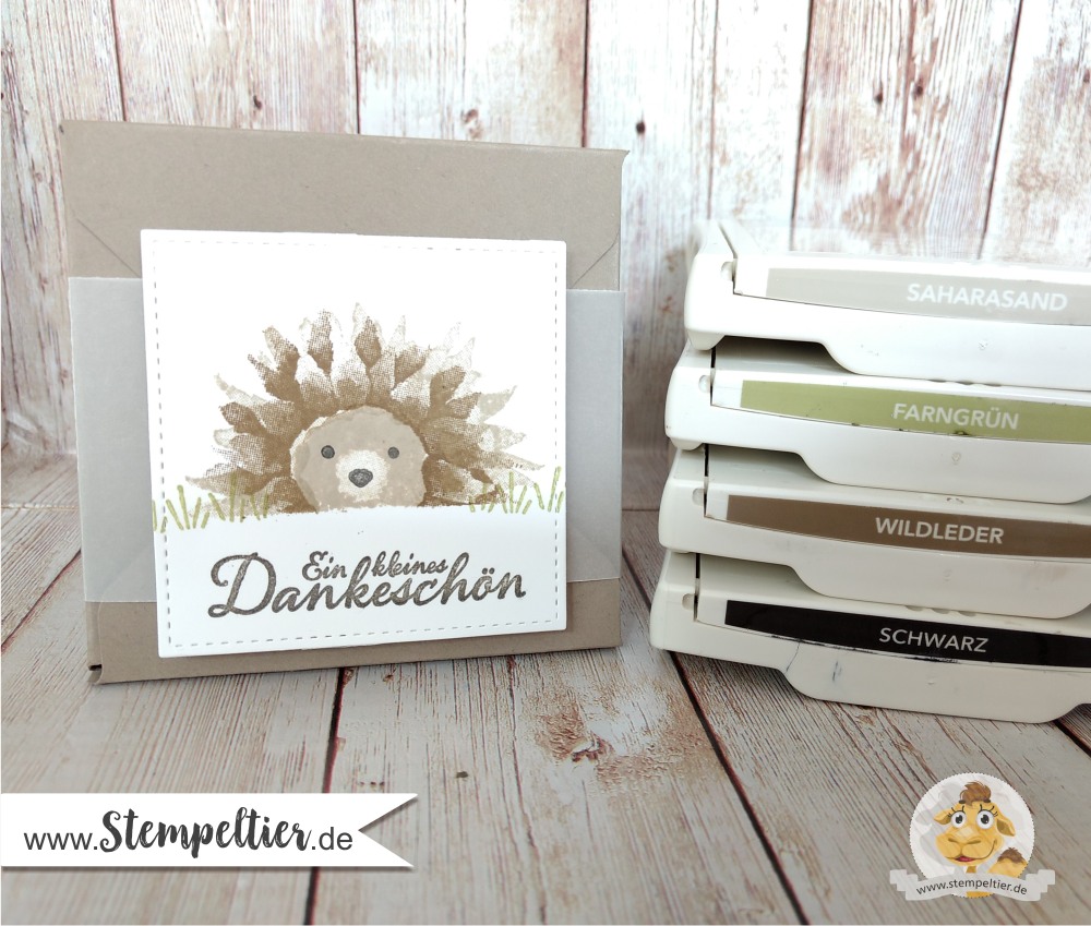 stampin up blog igel herbstanfang video anleitung hedgehog sunflower sonnenblume stempeltier