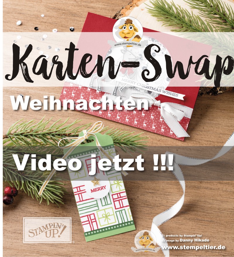 kartenswap weihnachten video stempeltier