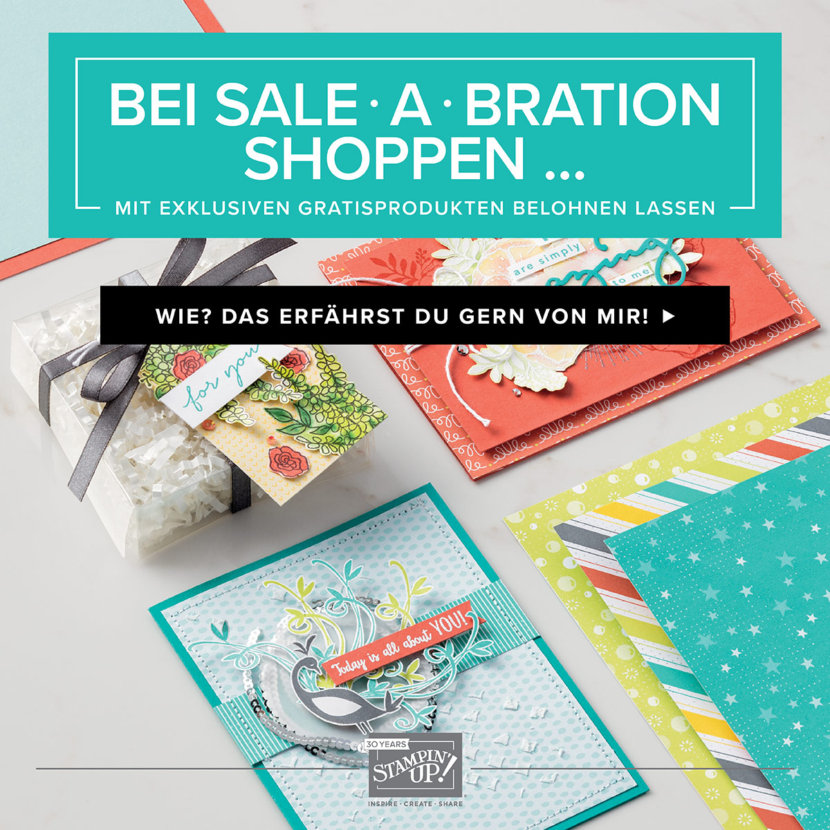 saleabration SAB stampin up gratis prämien