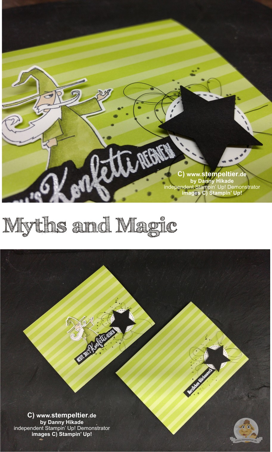 stampin up myths and magic suite sorcerer stempeltier