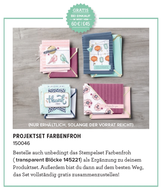 stampin up sab projektset farbenfroh blends