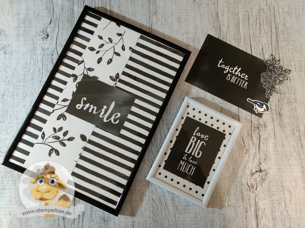 stampin up bilderrahmen project life memories more erinnerungen mehr scrapbook home deco