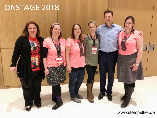 stampin up onstage 2018 wiesbaden presenter charlotte stefan team stempeltier